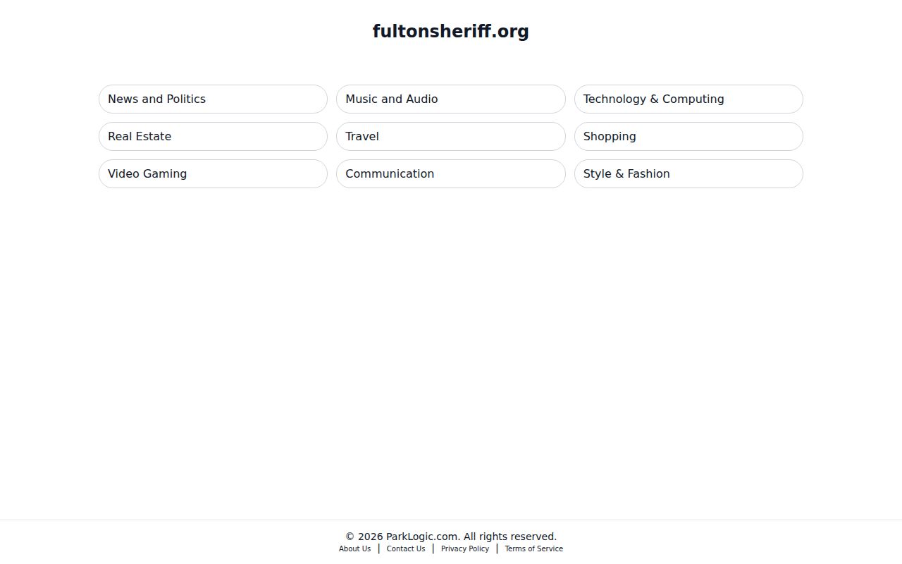 Fulton Sheriff inmate search for Alpharetta residents directory verification
